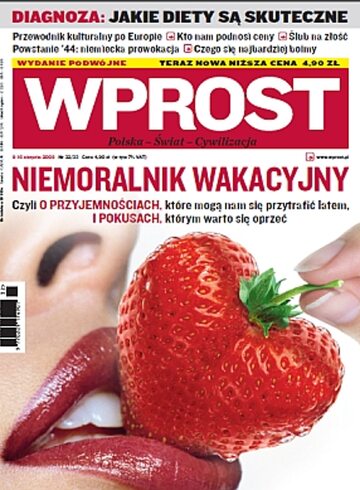 Okładka tygodnika WPROST: 32/33/2009