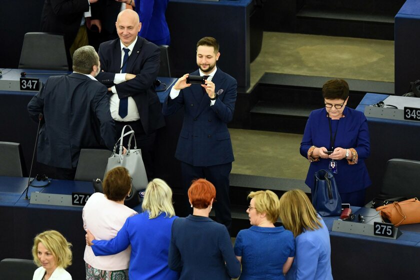Polscy europosłowie w Parlamencie Europejskim
